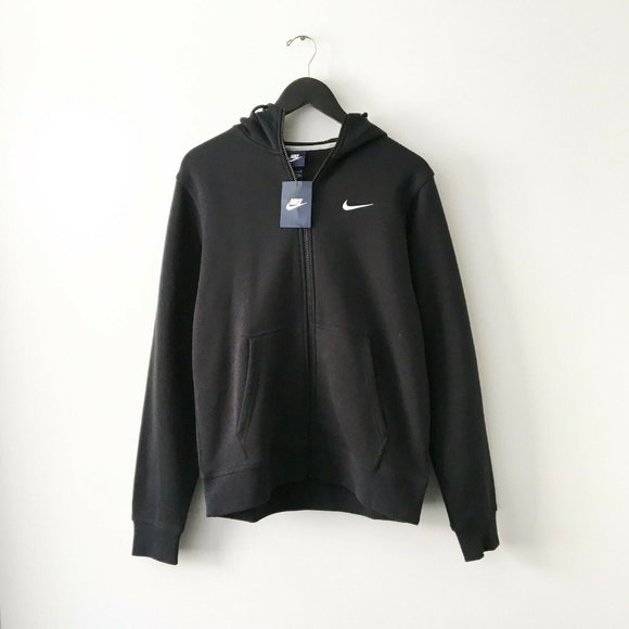 Nike Other - New Hoodie Jacket Logo Active Sports Fitness Black